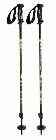 Sulov Sjezdové skládací hole Telescopic Senior vel. 90-145cm zelené