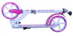 Sulov Retro bílo-růžová 200mm skládací koloběžka