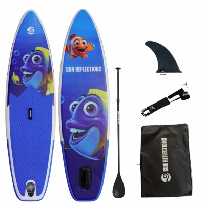 Sun Reflections Kids VIOLET paddleboard set