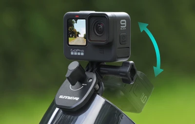 Sunnylife ZJ846 černý držák na motorku pro sportovní kamery