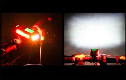 Superfire BM01 černé multifunkční cyklistické světlolight