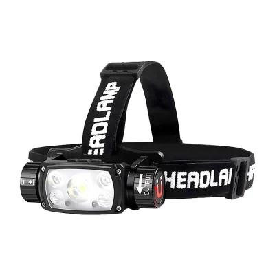 Superfire Čelovka HE11 – 640 lm, 20W, 6 režimů, 100 m