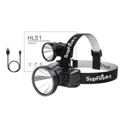 Superfire Čelovka HL51, 160lm, USB