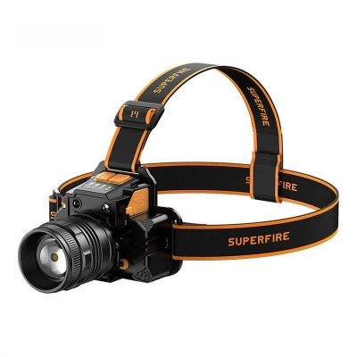 Superfire čelovka HL58, 350lm, USB Superfire čelovka HL58, 350lm, USB