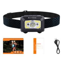 Superfire Čelovka s bezkontaktním spínačem X30, 340lm, USB