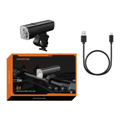 Superfire Světlo na kolo BL12, 4800mAh, USB