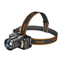 Superfire čelovka HL25, 700 lm, USB-C