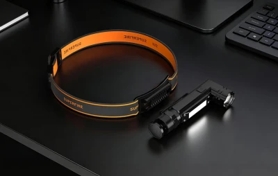Superfire G19 černá LED svítilna