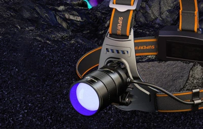 Superfire UV HZ01 head flashlight