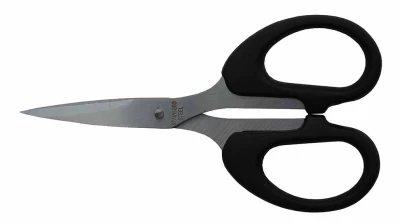 Suretti Nůžky černo-stříbrné 10 cm
