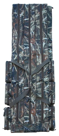 SURETTI Obal na pruty tříkomorový 125cm Camo