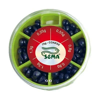 Suretti Broky dělené 70 g hrubé rybářské olovo