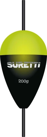 Suretti Catfish Float žluto-černý 120 g signalizátor záběru