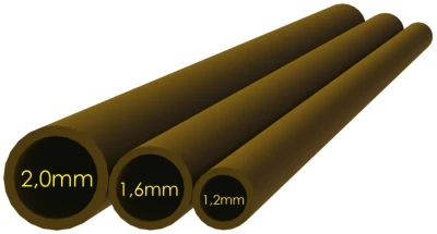 Suretti smršťovací hadička vel. 1, 1,2 mm hnědá