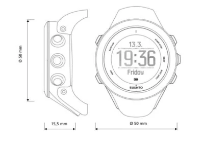 Suunto Ambit3 Sport Black (HR) (AKČNÍ CENA)