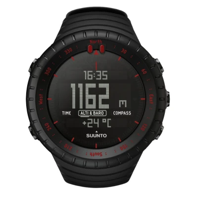 Suunto Core Black Red All Black Strap (AKČNÍ CENA)