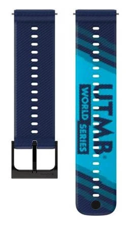 Suunto Řemínek ATH6 Silicone Strap UTMB WS NBLUE S+M pro Vertical a kompatibilní