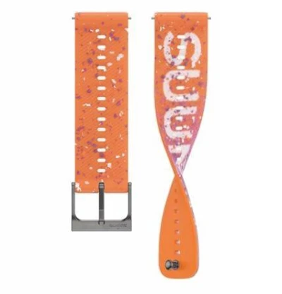 Suunto Athletic 6 Silicone Power Orange S/M řemínek pro Vertical, Race a kompatibilní hodinky