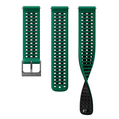 Suunto Athletic 9 Silicone Pine Green S+M řemínek pro Vertical, Race a kompatibilní