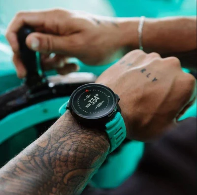 Suunto Dive 1 Silicone Green Glow S+M řemínek pro Vertical, Race a kompatibilní hodinky