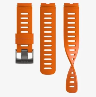 Suunto Dive 1 Silicone Tangerine S+M řemínek pro Vertical, Race a kompatibilní hodinky