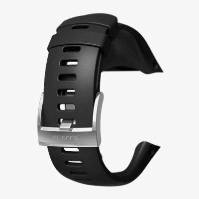 Suunto Spartan Trainer Steel černý silikonový řemínek