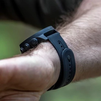 Suunto Řemínek Suunto 24mm ATHLETIC7 Charcoal Black