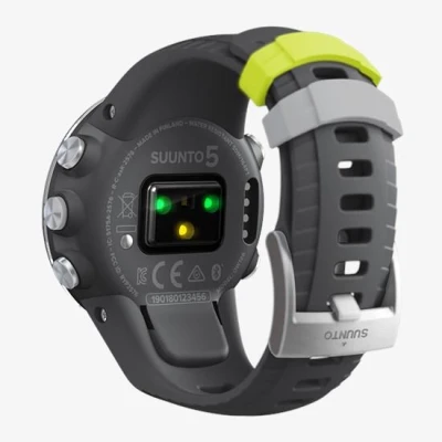 Suunto 5 Graphite Steel silikonový řemínek