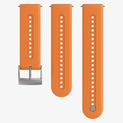 Suunto 9 Granite Orange Athletic 24 mm silikonový řemínek