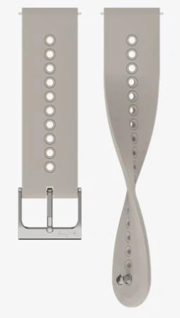 Suunto Urban 4 Silicone Sand Gray řemínek pro hodinky Vertical, Race a další kompatibilní modely