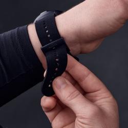 Suunto Řemínek Urban 5 Microfiber Black/Black pro Suunto 9 a kompatibilní