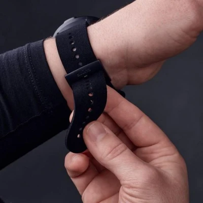 Suunto Řemínek Urban 5 Microfiber Black/Black pro Suunto 9 a kompatibilní