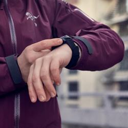 Suunto Řemínek Urban 5 Microfiber Black/Black pro Suunto 9 a kompatibilní