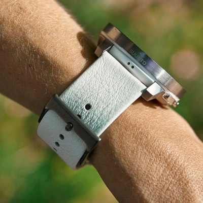 Suunto Urban 6 Leather Birch White 22 mm řemínek pro Vertical, Race a kompatibilní