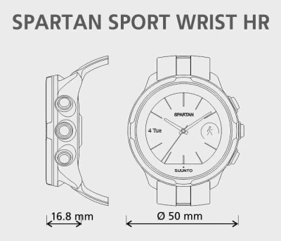 Suunto Spartan Sport Wrist HR Blue (AKČNÍ CENA)