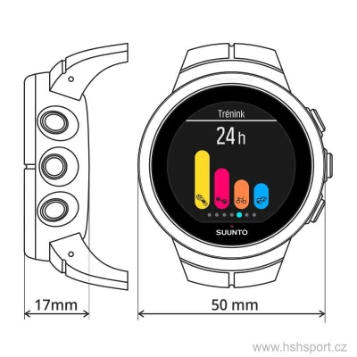 Suunto Spartan Ultra Titanium Stealth HR (AKČNÍ CENA)