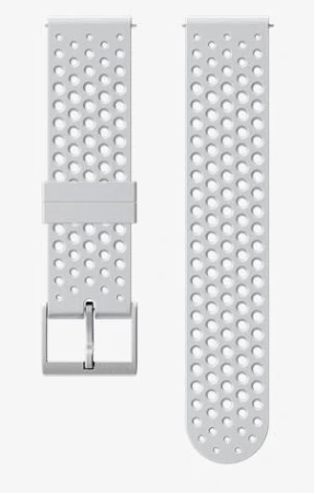 Suunto Suunto 20mm Athletic 1 Silicone Strap Pebble White Size S