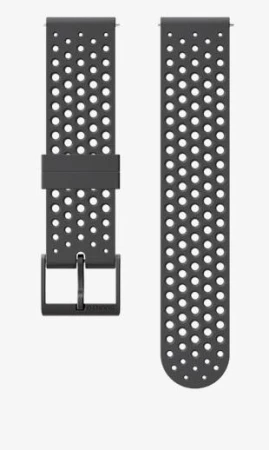 Suunto Suunto 20mm Athletic 1 Silicone Strap Slate Grey Size S