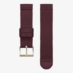 Suunto Suunto 20mm Athletic 5 Pletený Textilný Remienok Burgundy Gold Veľkosť S Suunto Suunto 20mm Athletic 5 Pletený Textilný Remienok Burgundy Gold Veľkosť S