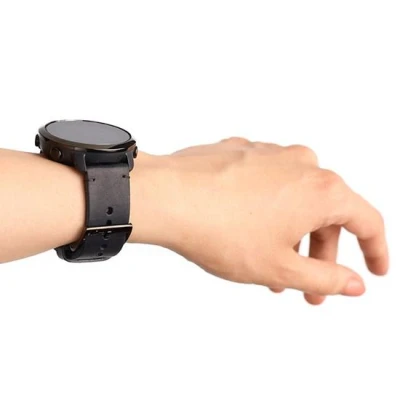 Suunto Suunto 20mm Urban 2 Leather Strap All Black Size M Suunto Suunto 20mm Urban 2 Leather Strap All Black Size M