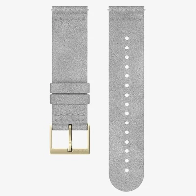 Suunto Suunto 20mm Urban 4 Microfiber Strap Grey/Gold Suunto Suunto 20mm Urban 4 Microfiber Strap Grey/Gold