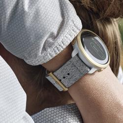 Suunto Suunto 20mm Urban 4 Microfiber Strap Grey/Gold