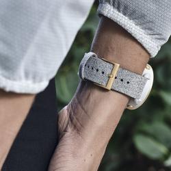 Suunto Suunto 20mm Urban 4 Microfiber Strap Grey/Gold