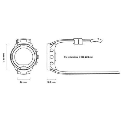 Suunto Suunto 9 Baro Black + Amber (AKČNÍ CENA)