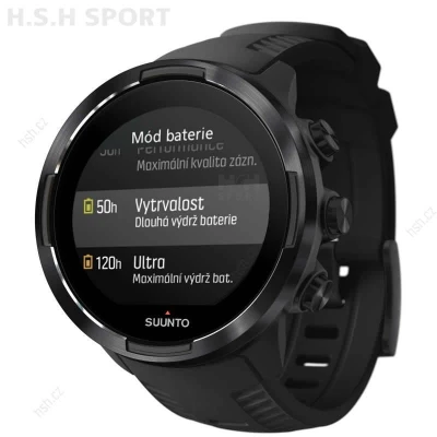 Suunto Suunto 9 Baro Black + HR Belt (AKČNÍ CENA)