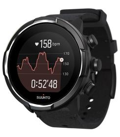 Suunto Suunto 9 Baro Titanium Black Leather + Microfiber (AKČNÍ CENA)