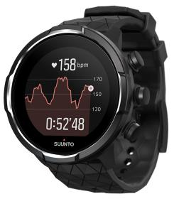 Suunto Suunto 9 Baro Titanium Black Leather + Microfiber (AKČNÍ CENA)