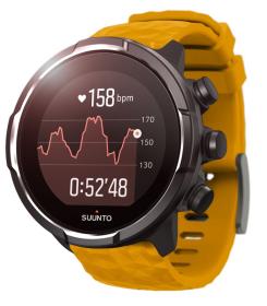 Suunto Suunto 9 Baro Titanium Black Leather + Microfiber (AKČNÍ CENA)