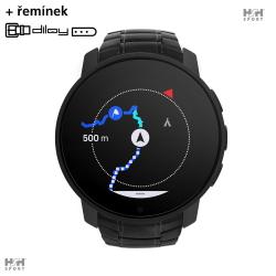 Suunto Suunto 9 Peak Pro All Black + luxusní ocelový řemínek (AKČNÍ CENA)