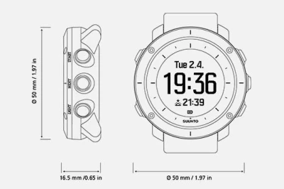 Suunto Traverse White HR (AKČNÍ CENA)